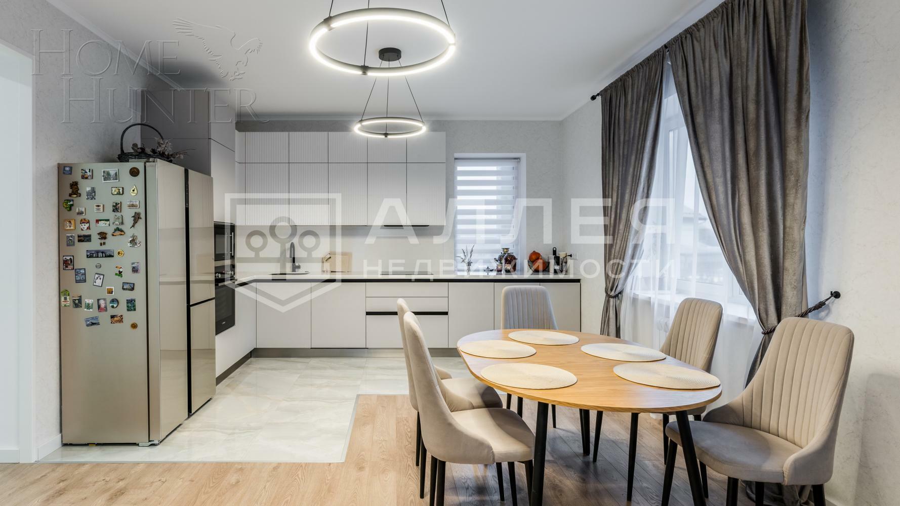 2-этажный коттедж 200 м² с отделкой