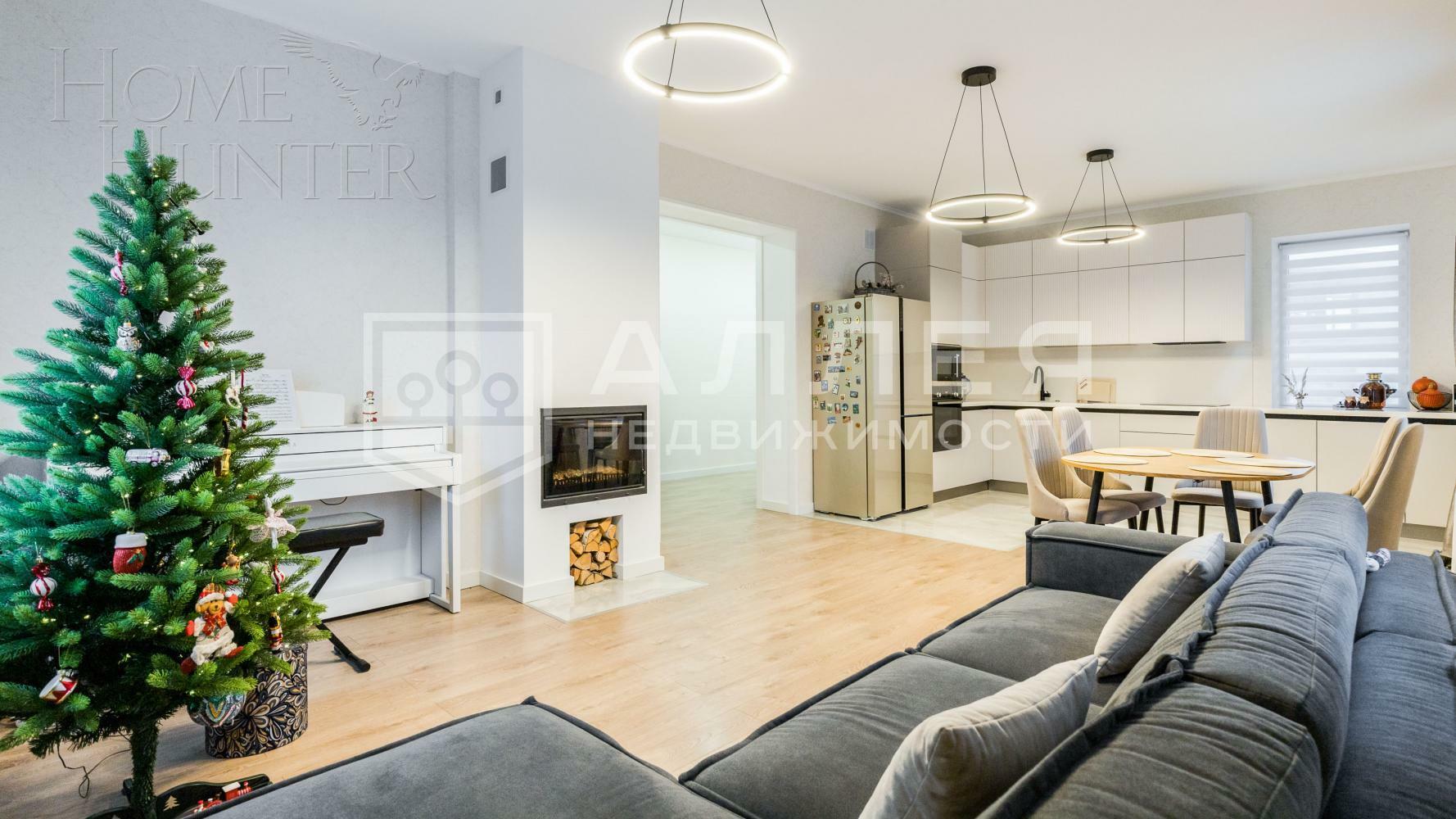 2-этажный коттедж 200 м² с отделкой