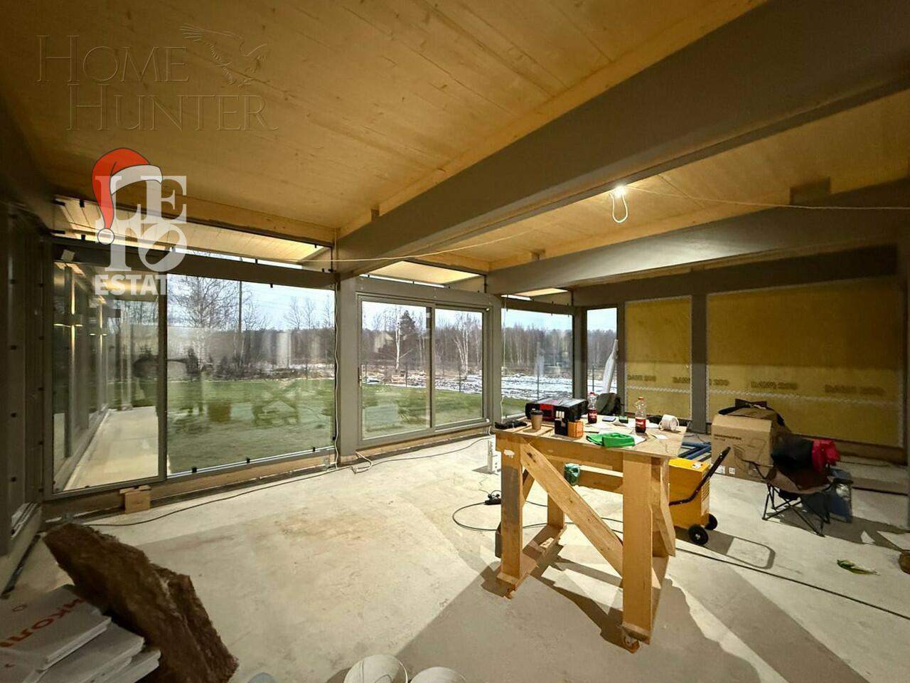 2-этажный коттедж 450 м² без отделки