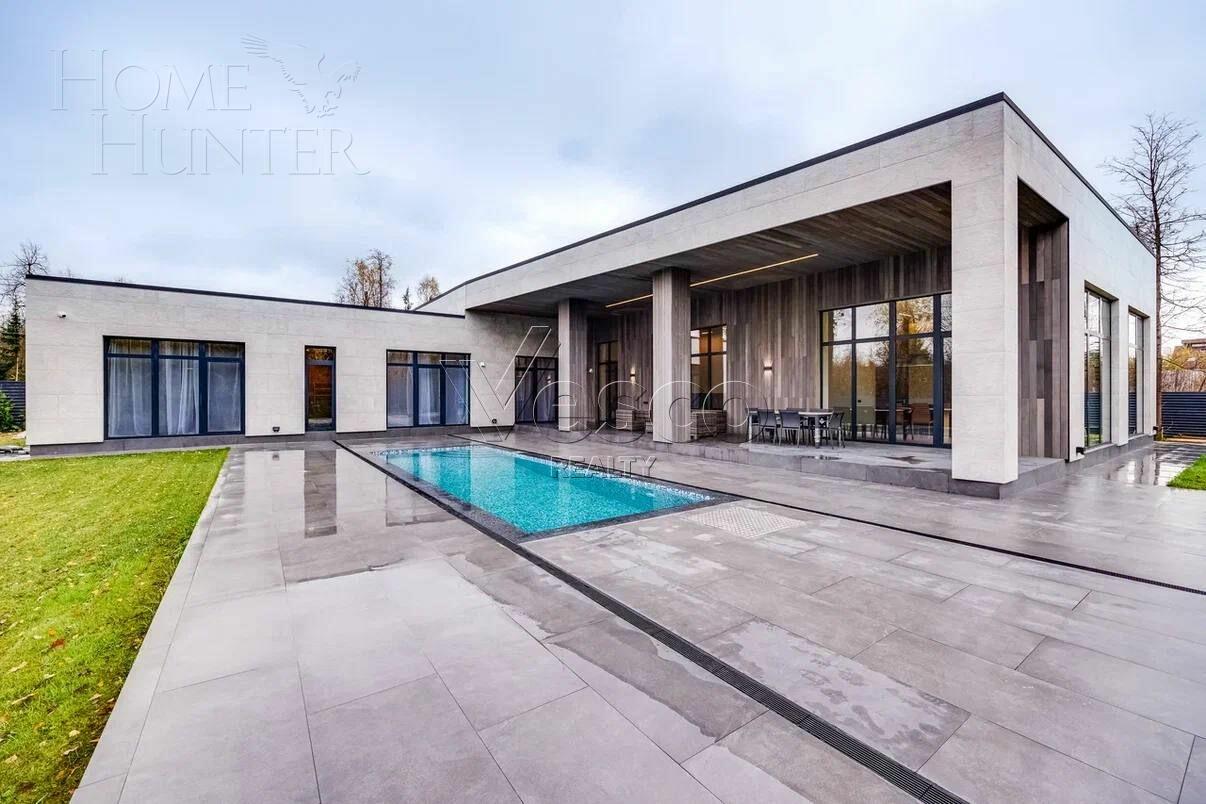 2-этажный коттедж 450 м² с отделкой