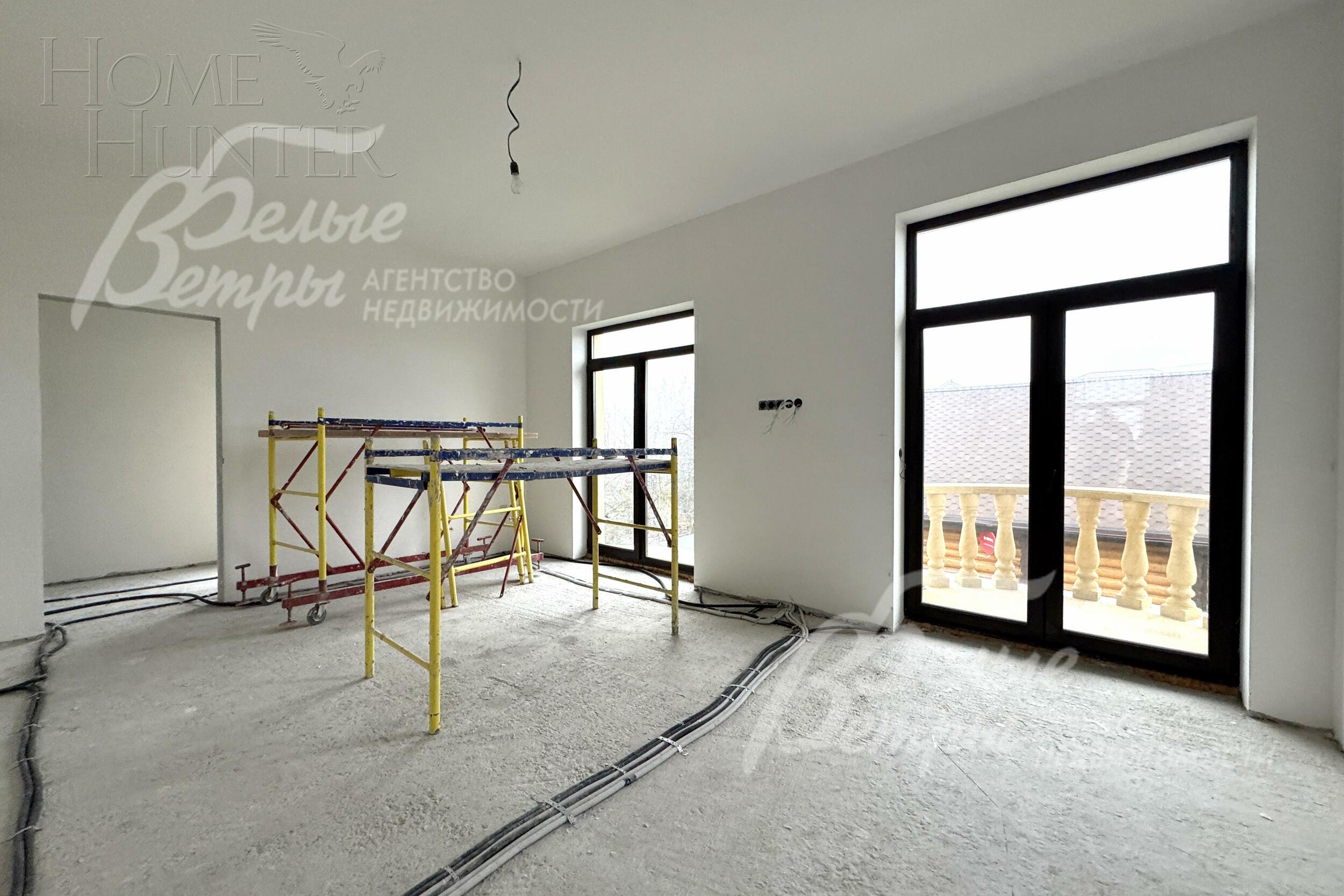 2-этажный коттедж 330 м² без отделки