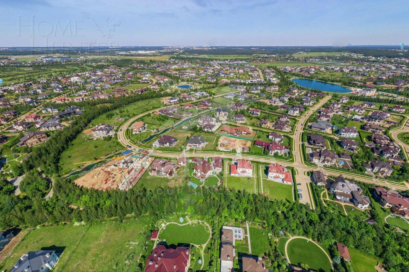 2-этажный коттедж 700 м² без отделки