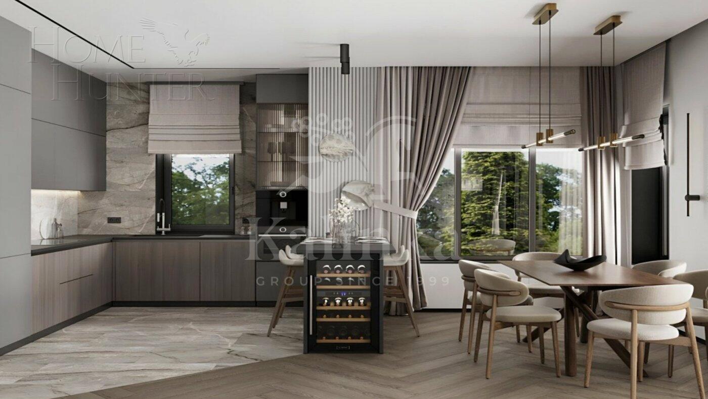 2-этажный коттедж 353 м² с отделкой