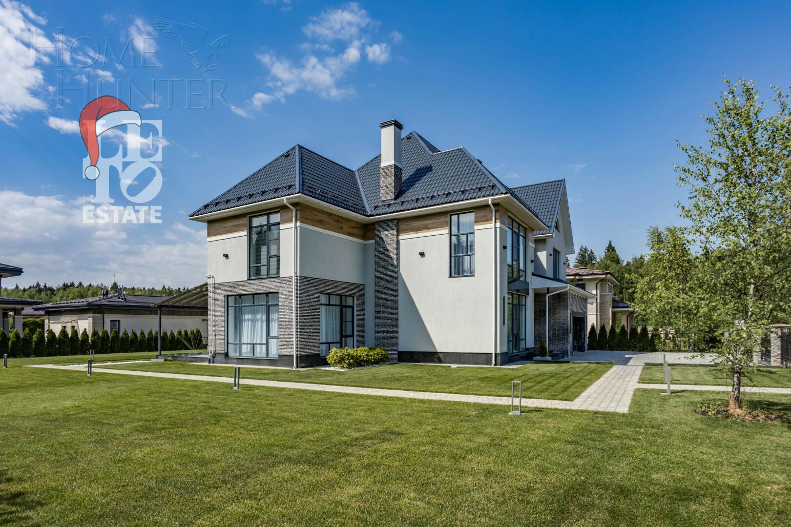 3-этажный коттедж 600 м² с отделкой