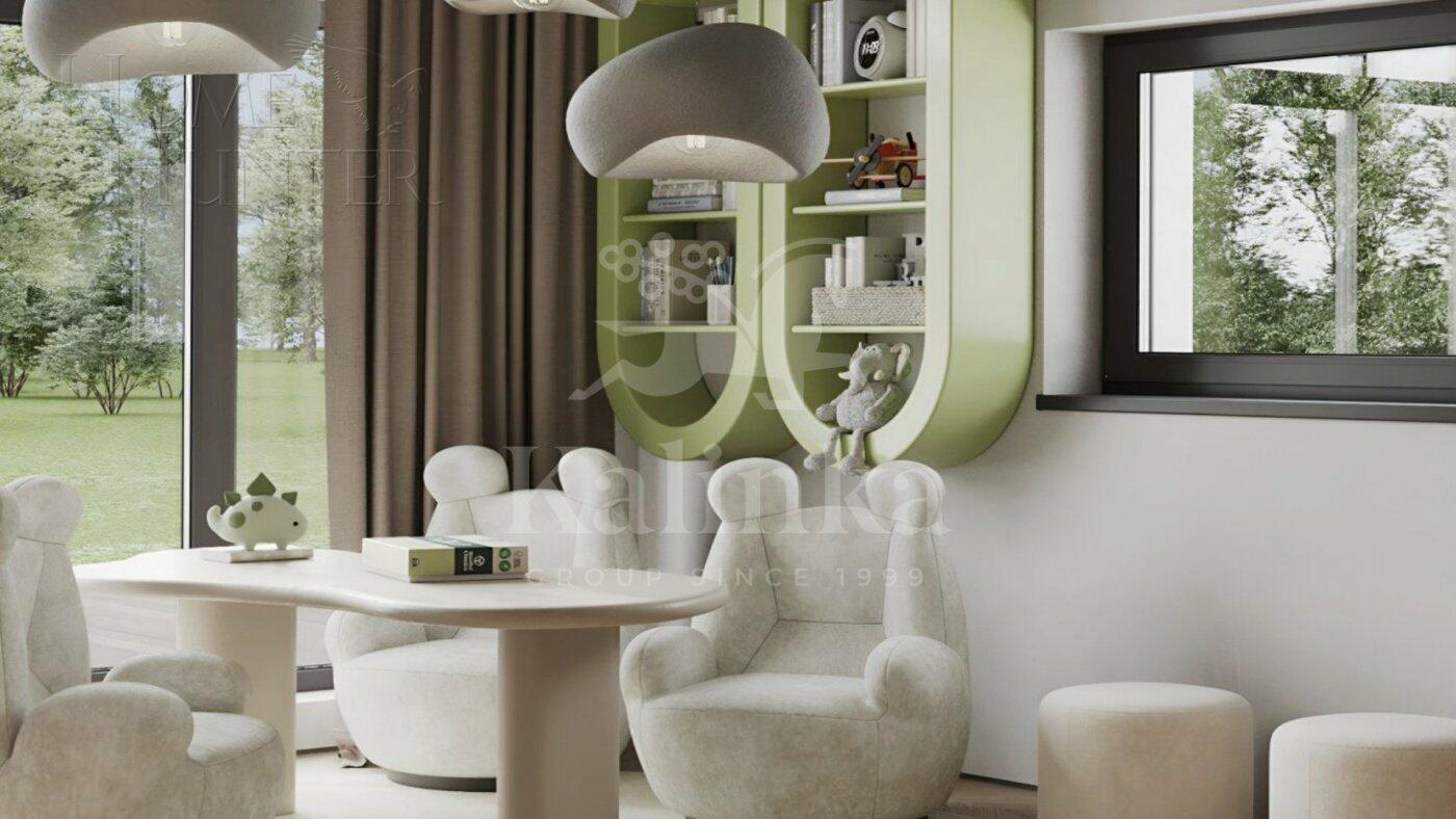 2-этажный коттедж 271 м² с отделкой