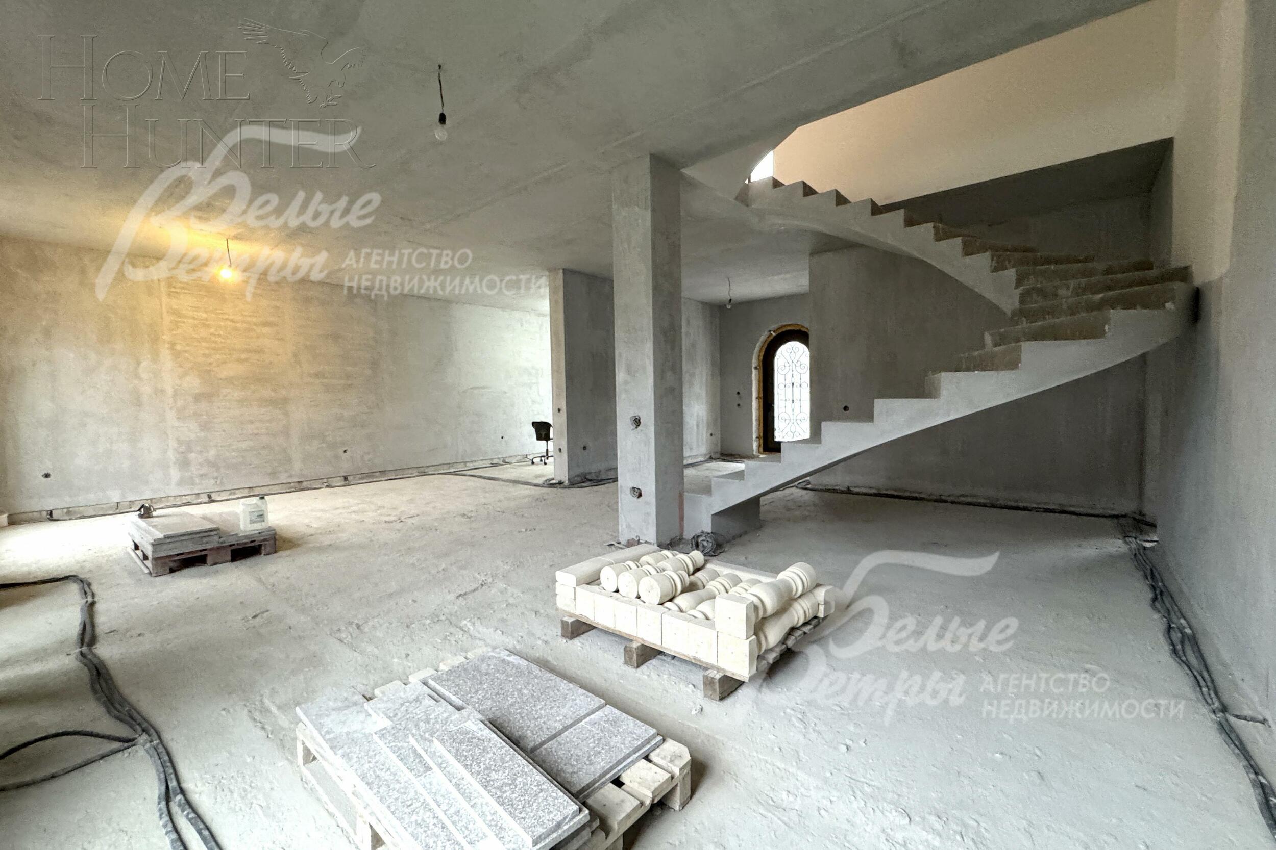 2-этажный коттедж 330 м² без отделки