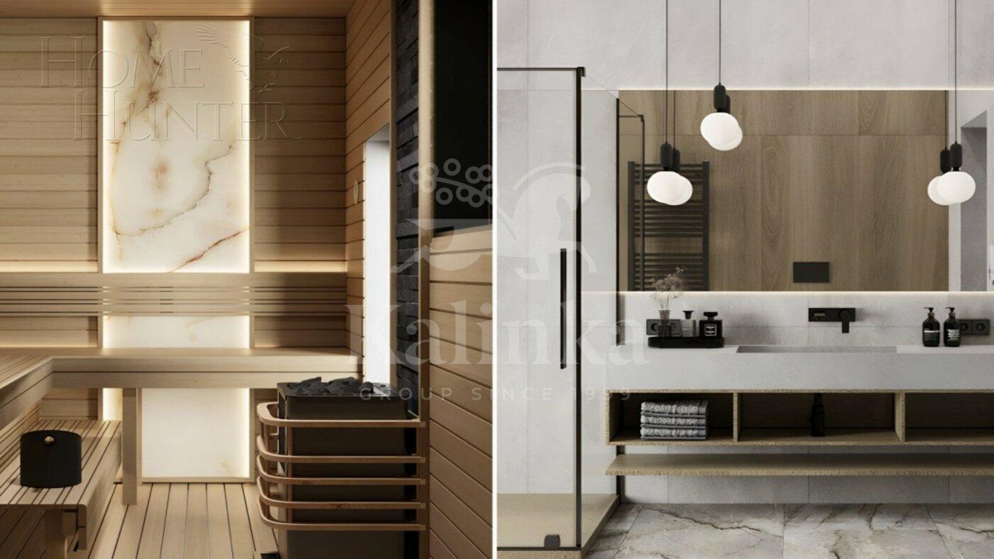 2-этажный коттедж 353 м² с отделкой