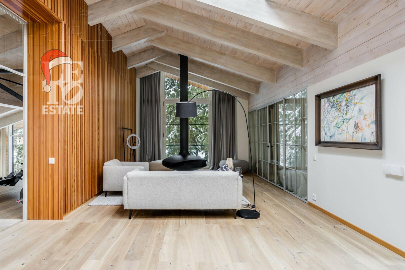 2-этажный коттедж 500 м² с отделкой