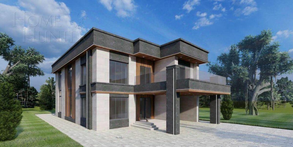 2-этажный коттедж 320 м² без отделки