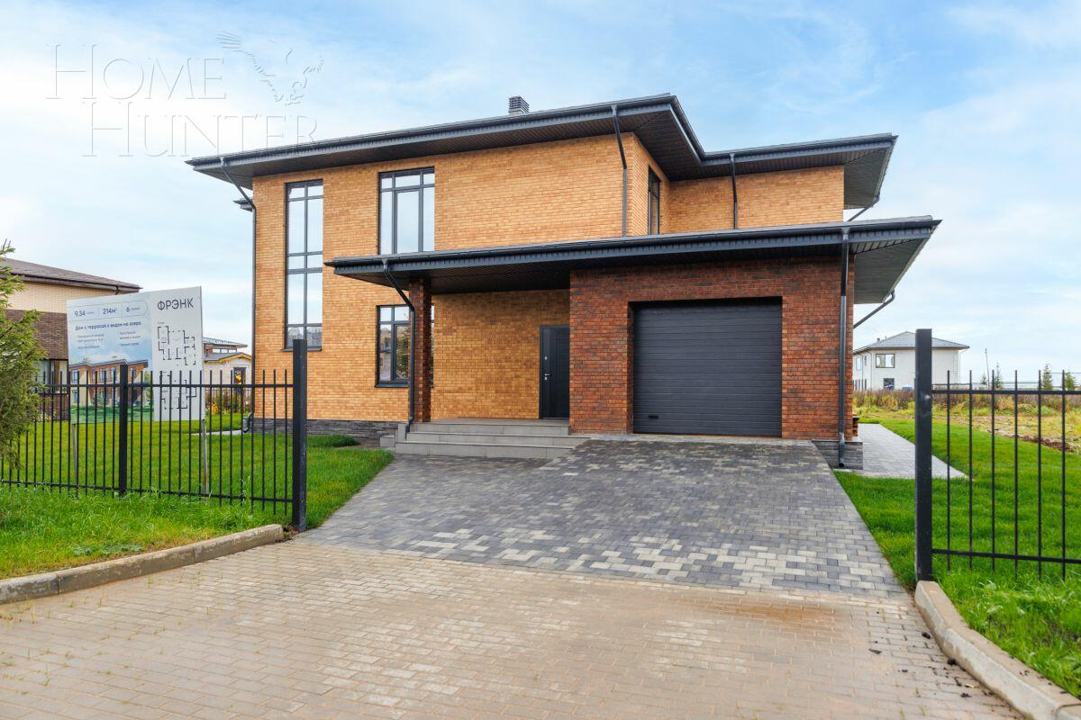 2-этажный коттедж 244.5 м² без отделки