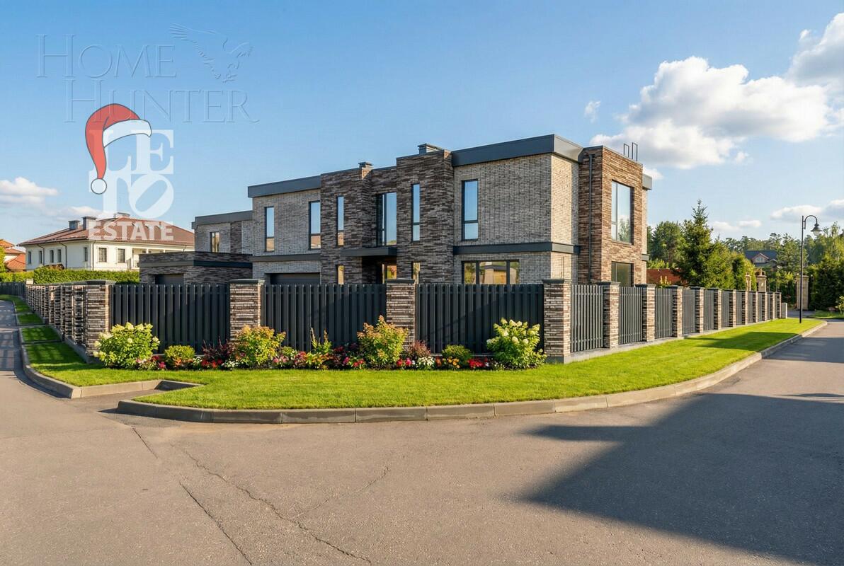 2-этажный коттедж 520.5 м² без отделки