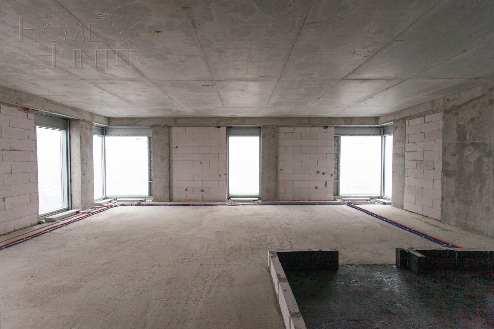 4-КОМН. КВАРТИРА БЕЗ ОТДЕЛКИ 123.6 М² НА 40 ЭТАЖЕ