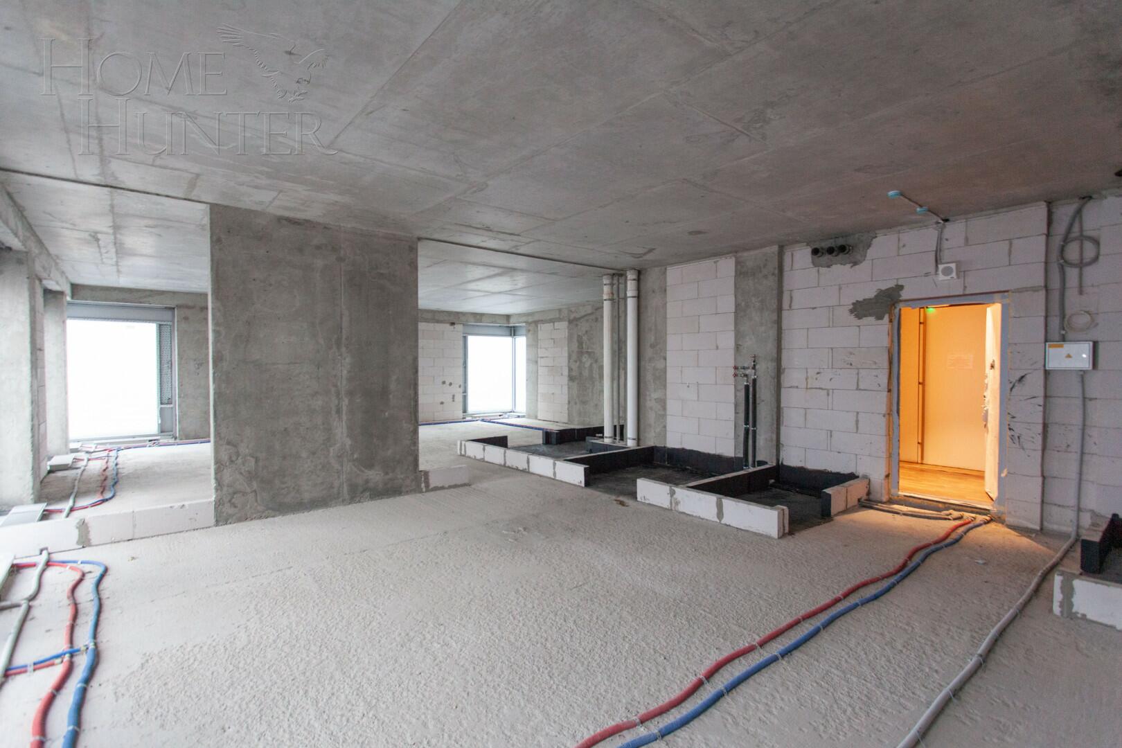 4-КОМН. КВАРТИРА БЕЗ ОТДЕЛКИ 123.6 М² НА 40 ЭТАЖЕ