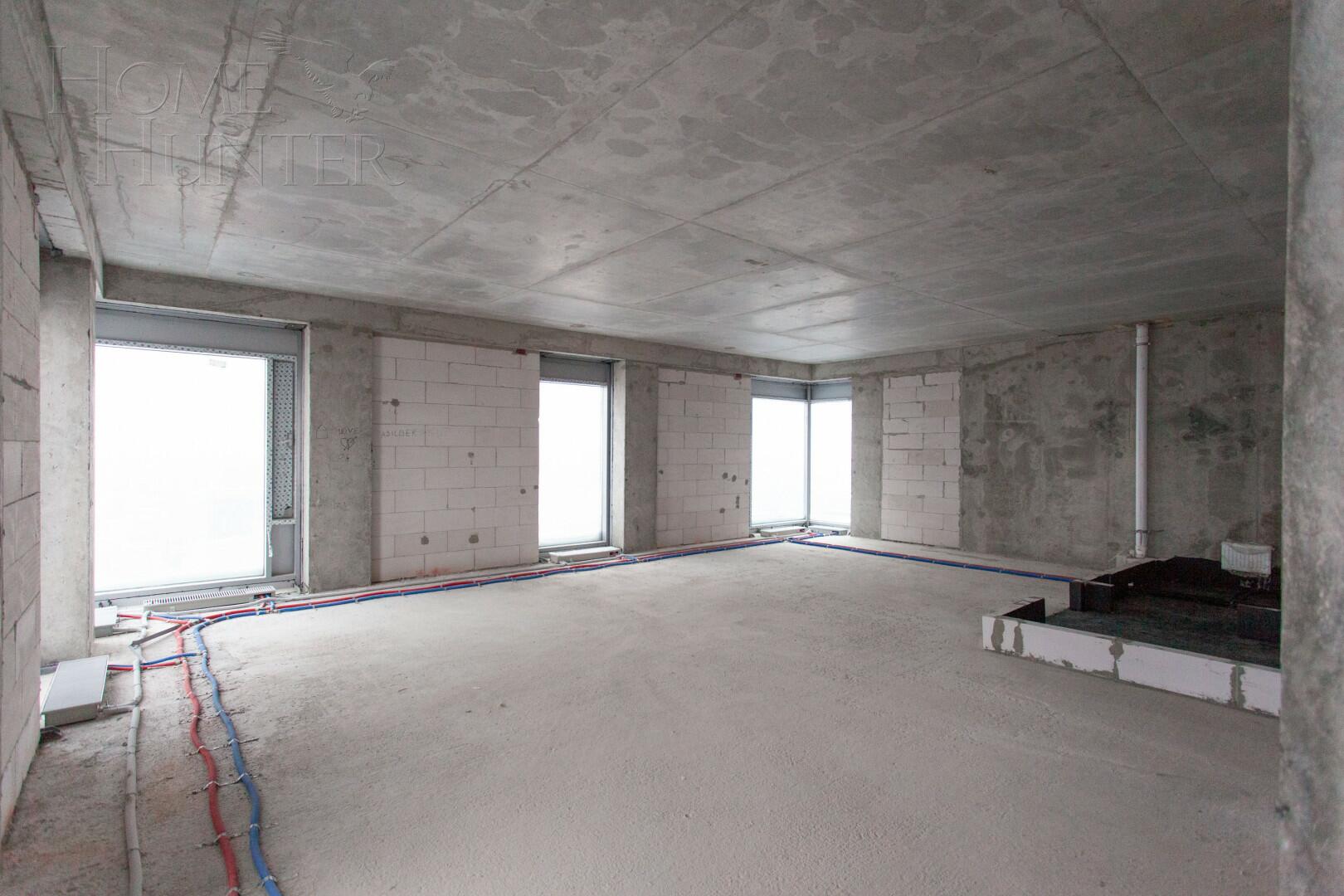 4-КОМН. КВАРТИРА БЕЗ ОТДЕЛКИ 123.6 М² НА 40 ЭТАЖЕ