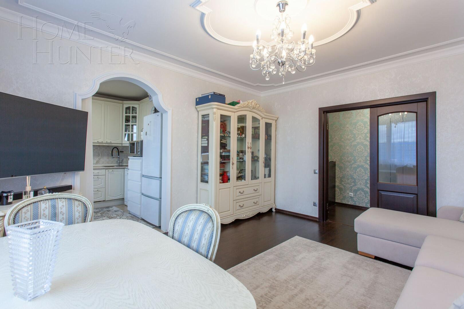 4-КОМН. КВАРТИРА С ОТДЕЛКОЙ 83 М² НА 14 ЭТАЖЕ