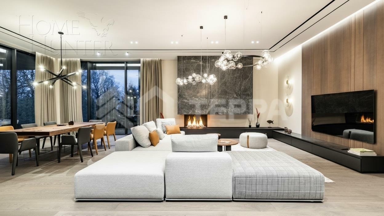 2-этажный коттедж 760 м² с отделкой