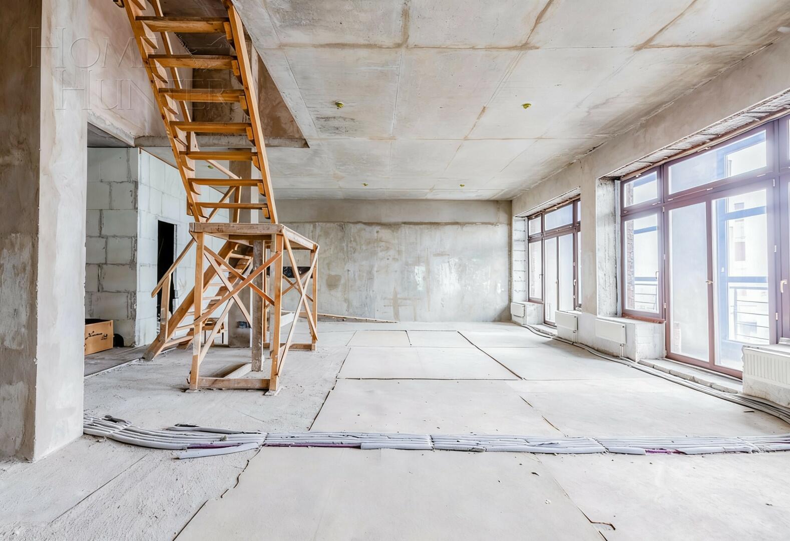 2-УРОВНЕВЫЙ ПЕНТХАУС БЕЗ ОТДЕЛКИ 240 М² НА 18 ЭТАЖЕ