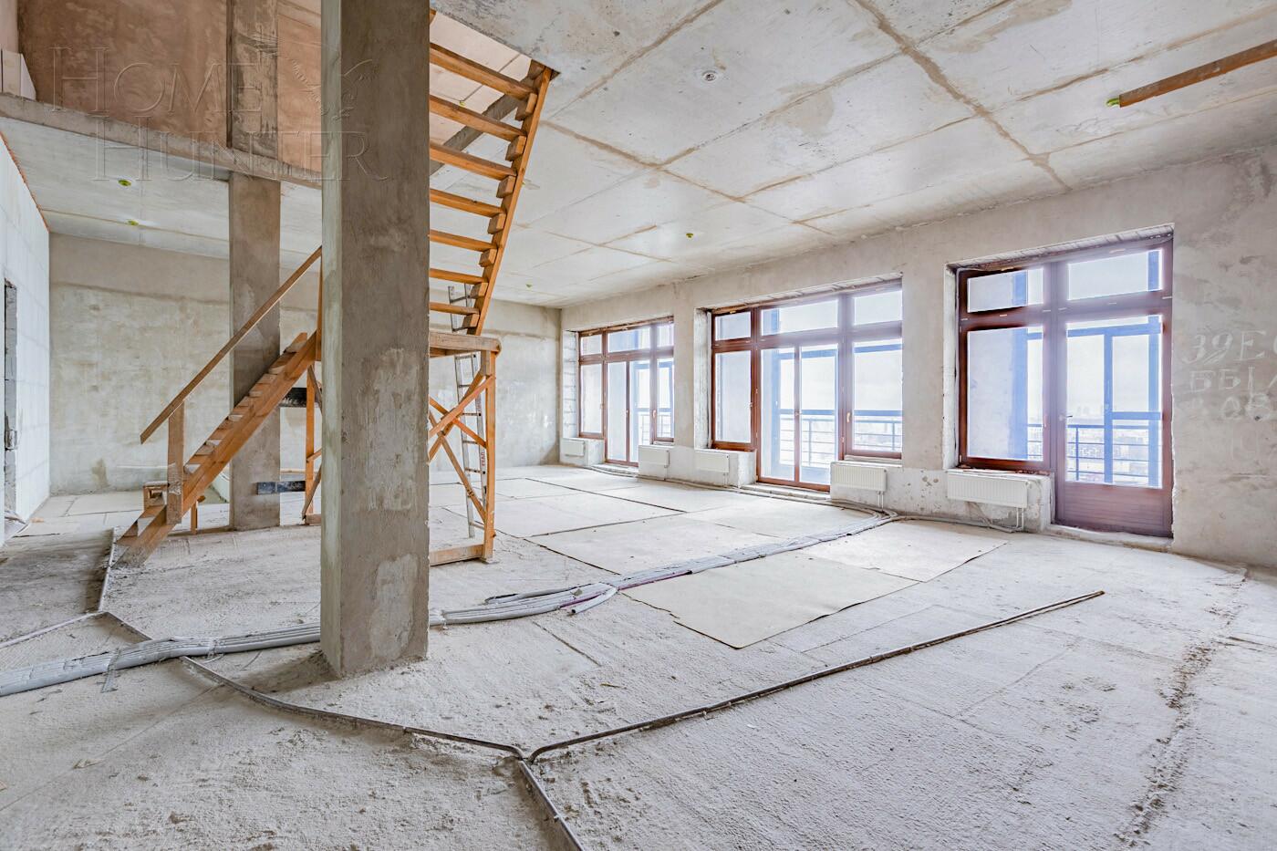 2-УРОВНЕВЫЙ ПЕНТХАУС БЕЗ ОТДЕЛКИ 240 М² НА 18 ЭТАЖЕ