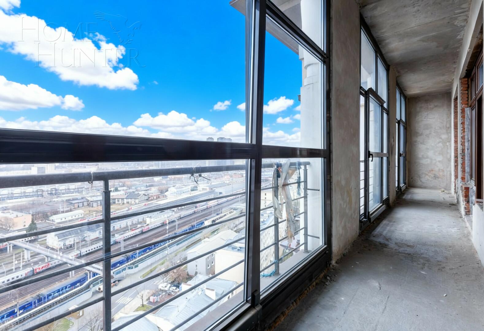 2-УРОВНЕВЫЙ ПЕНТХАУС БЕЗ ОТДЕЛКИ 240 М² НА 18 ЭТАЖЕ