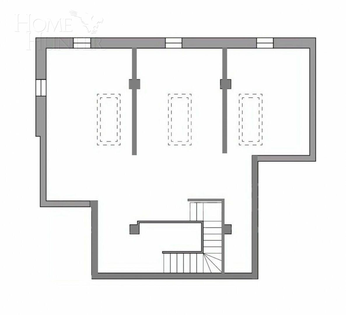2-УРОВНЕВЫЙ ПЕНТХАУС БЕЗ ОТДЕЛКИ 240 М² НА 18 ЭТАЖЕ