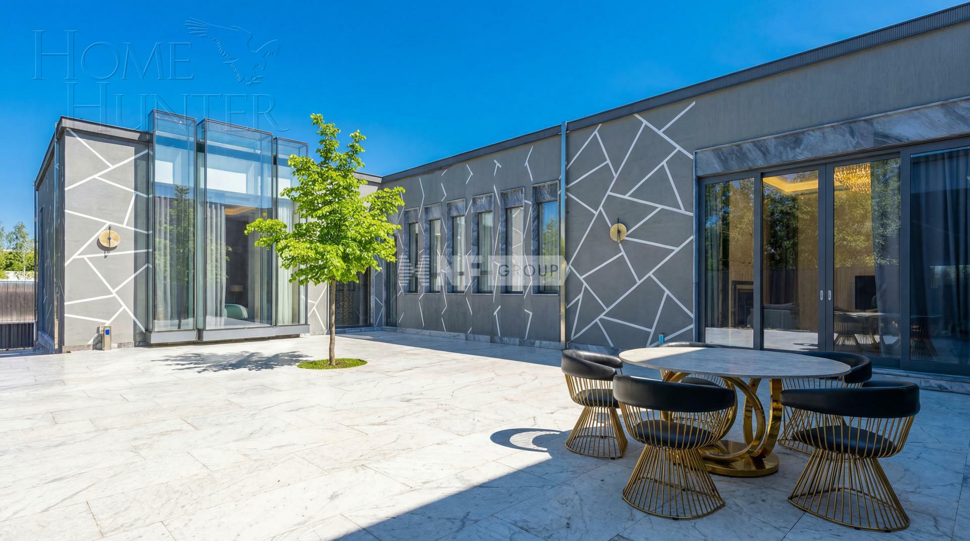 1-этажный коттедж 403 м² с отделкой