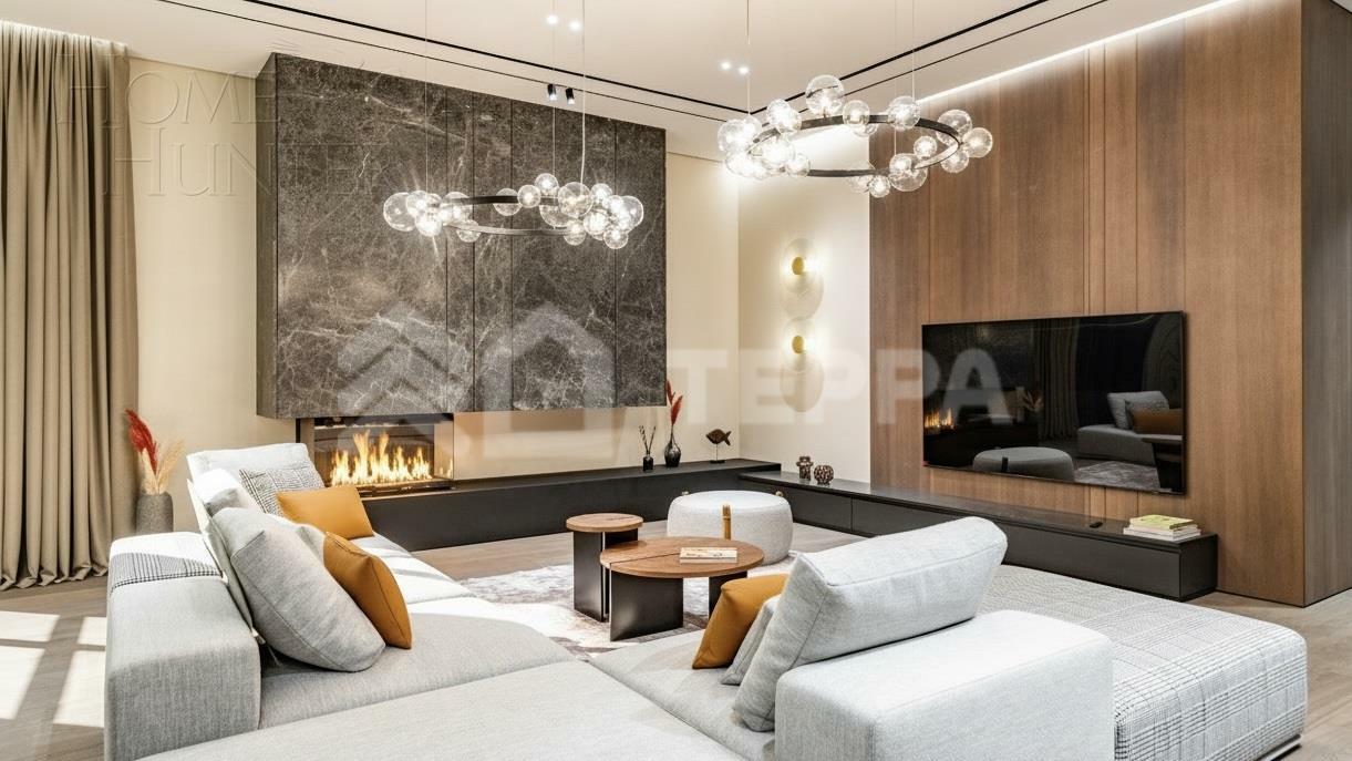 2-этажный коттедж 760 м² с отделкой