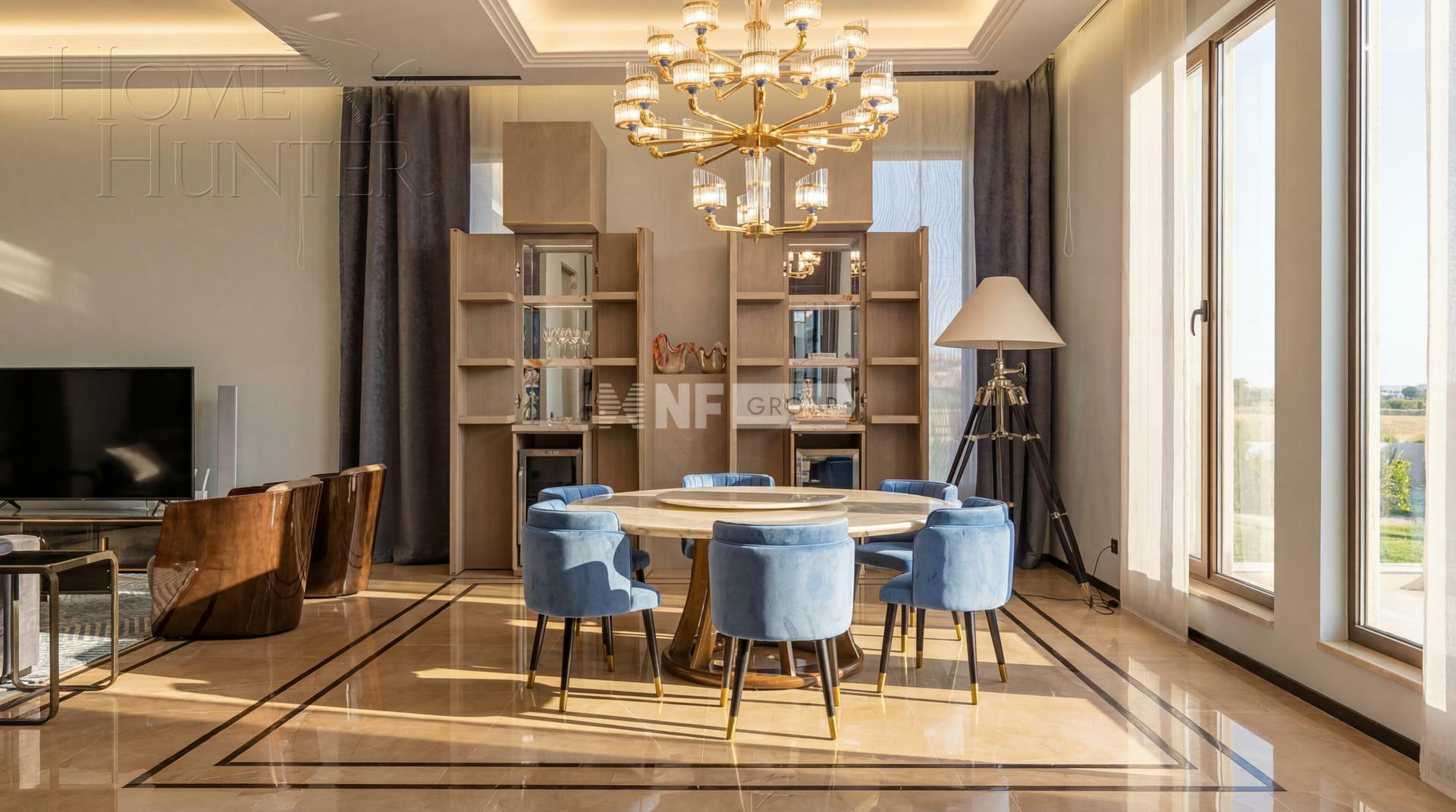 1-этажный коттедж 403 м² с отделкой