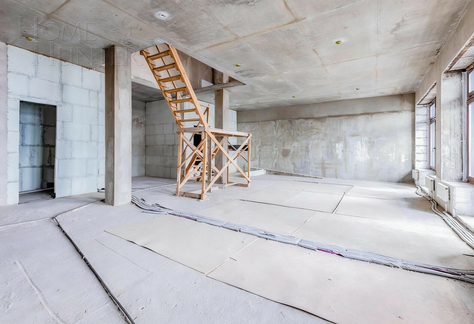 2-УРОВНЕВЫЙ ПЕНТХАУС БЕЗ ОТДЕЛКИ 240 М² НА 18 ЭТАЖЕ