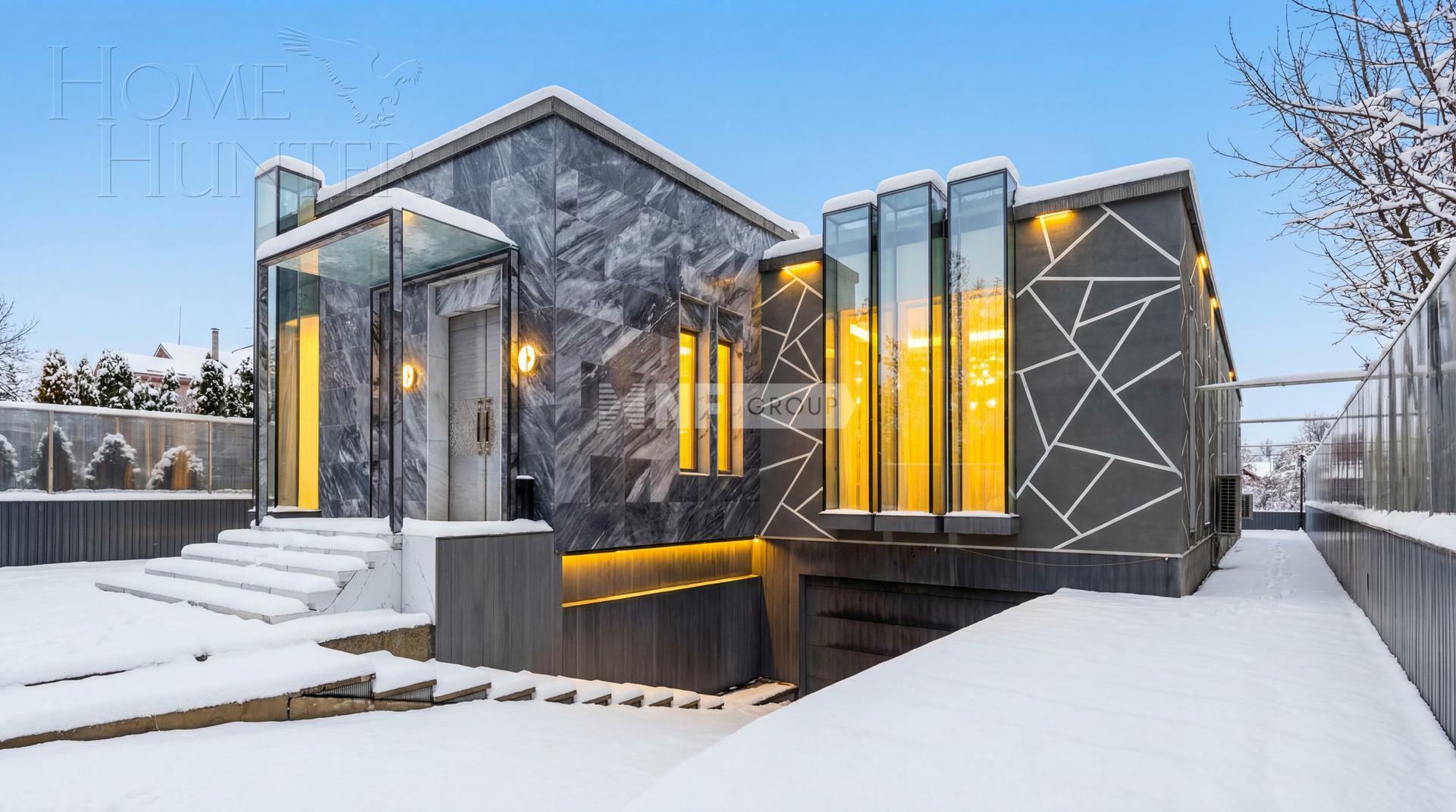 1-этажный коттедж 403 м² с отделкой