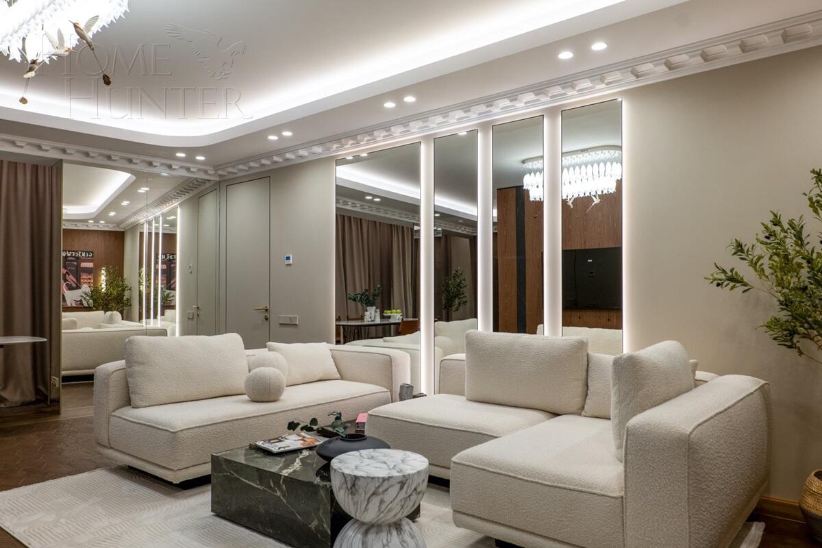 5-КОМН. КВАРТИРА С ОТДЕЛКОЙ 151 М² НА 19 ЭТАЖЕ