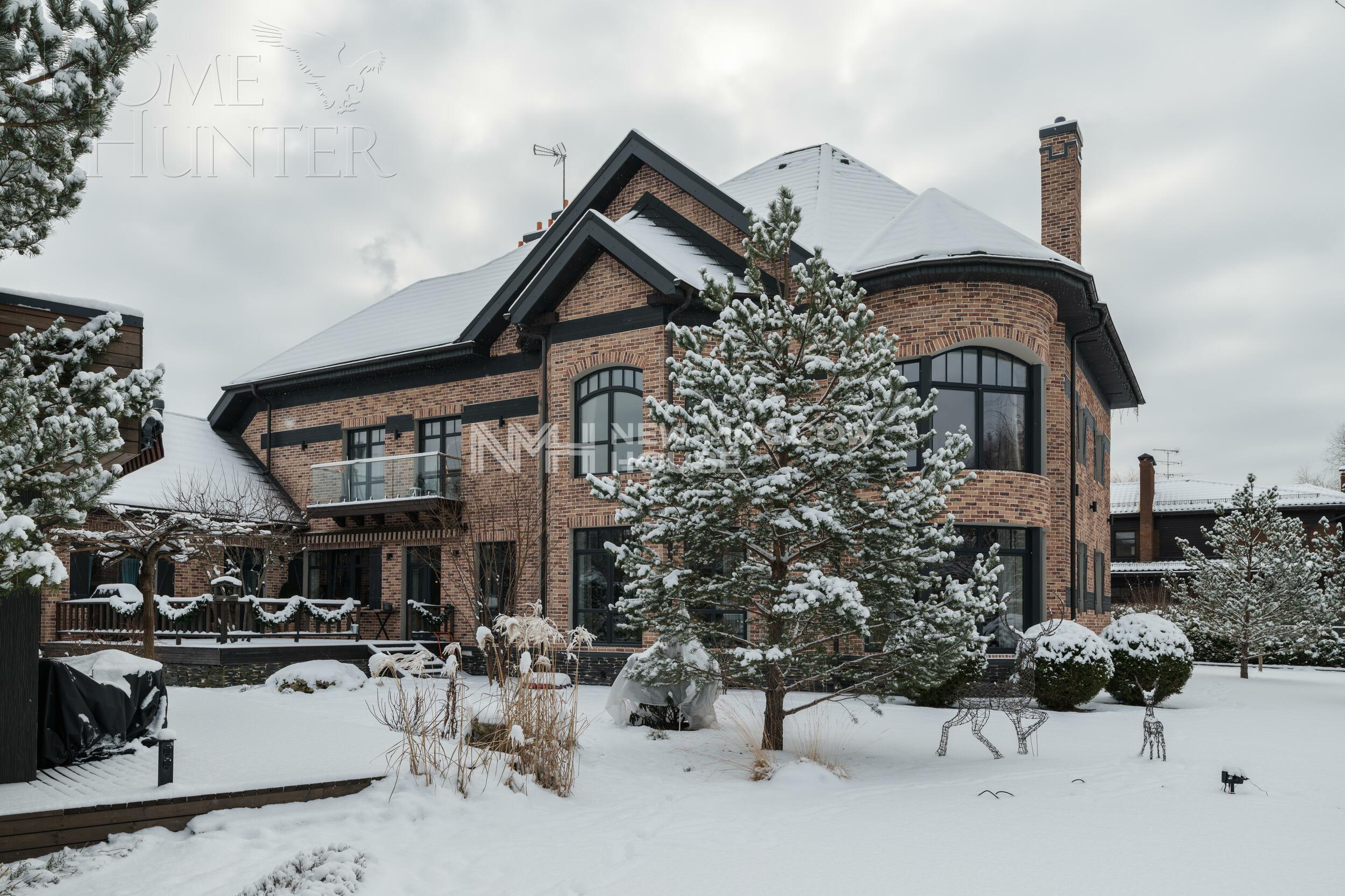 2-этажный коттедж 700 м² с отделкой