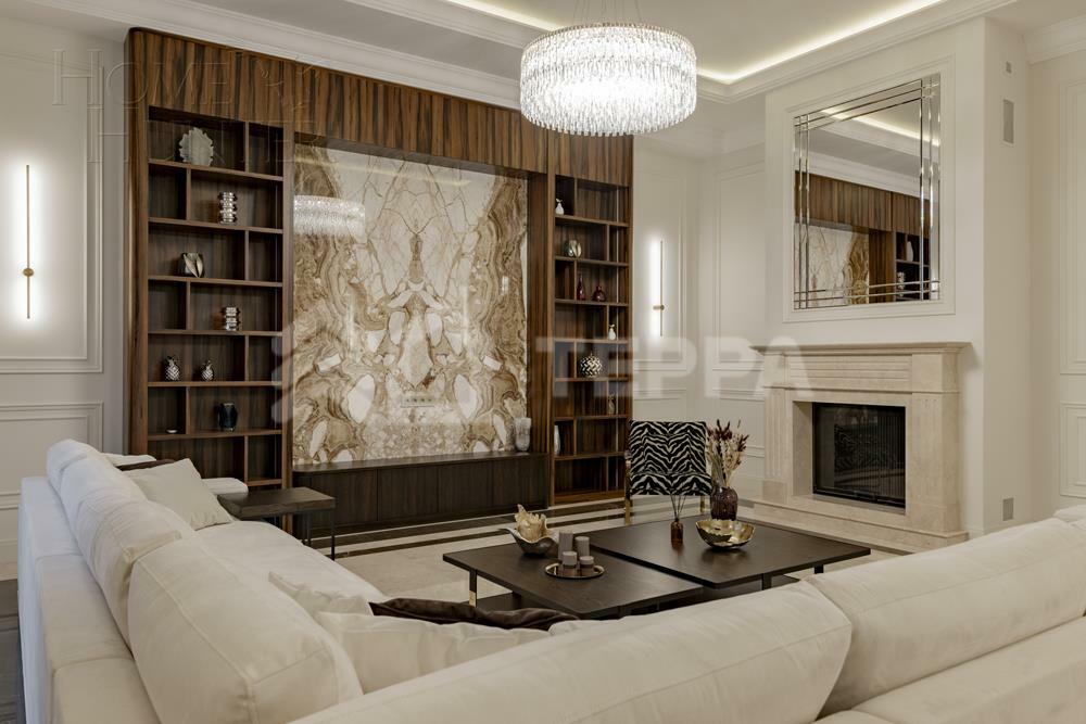 2-этажный коттедж 700 м² с отделкой