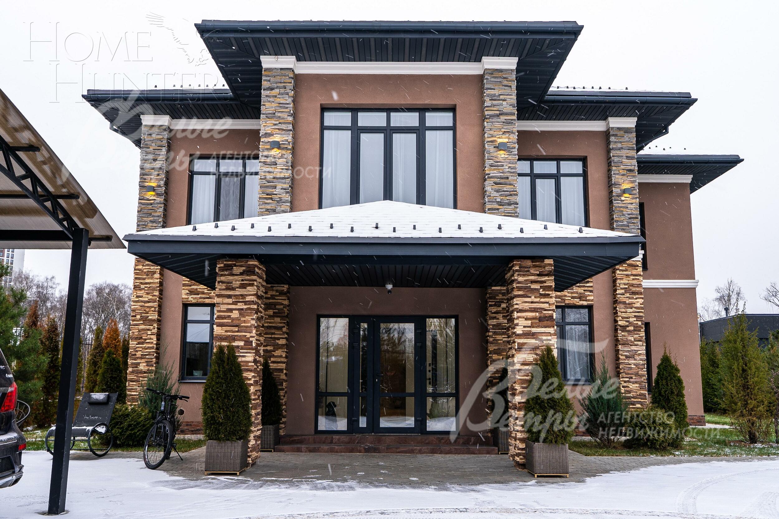 2-этажный коттедж 273 м² с отделкой