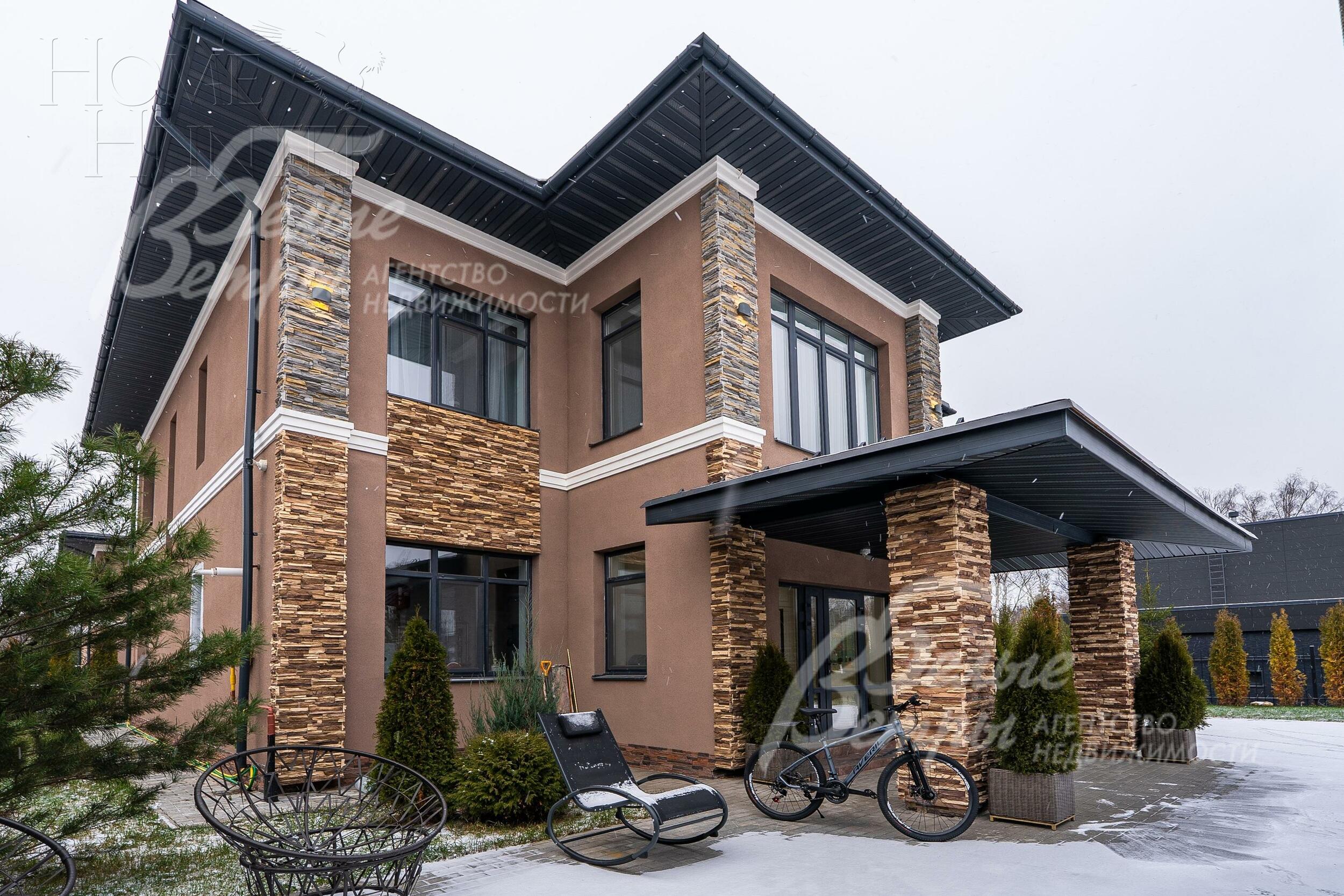 2-этажный коттедж 273 м² с отделкой