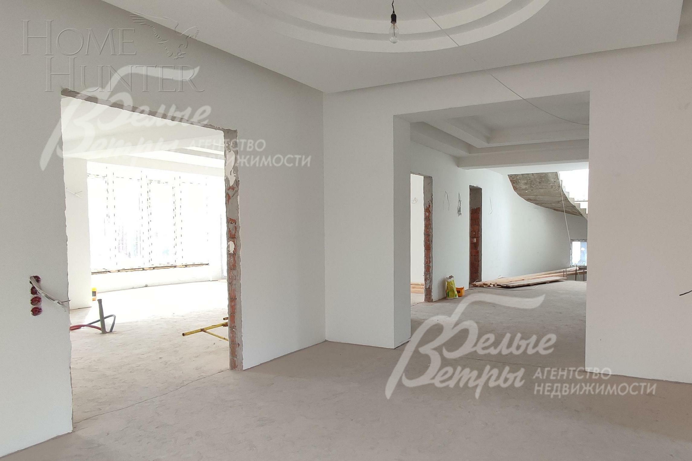 2-этажный коттедж 727 м² без отделки