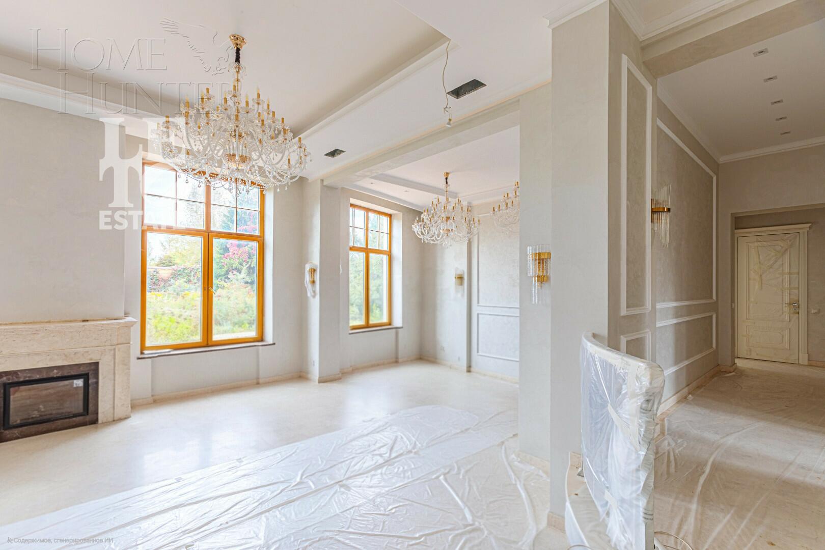 2-этажный коттедж 1 000 м² с отделкой