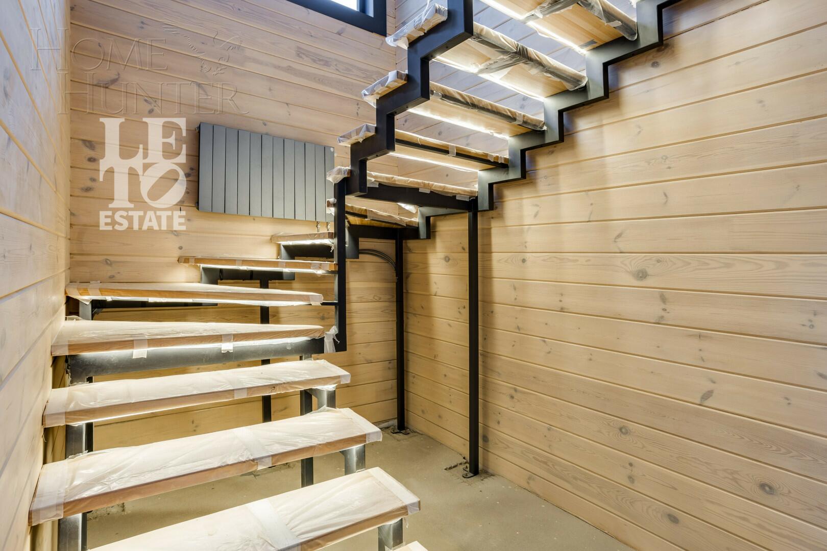 2-этажный коттедж 201.8 м² без отделки