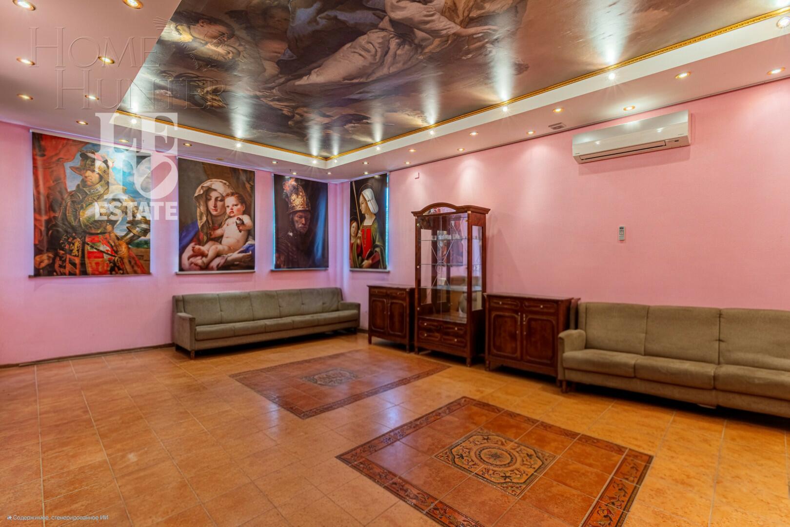 2-этажный коттедж 784 м² с отделкой