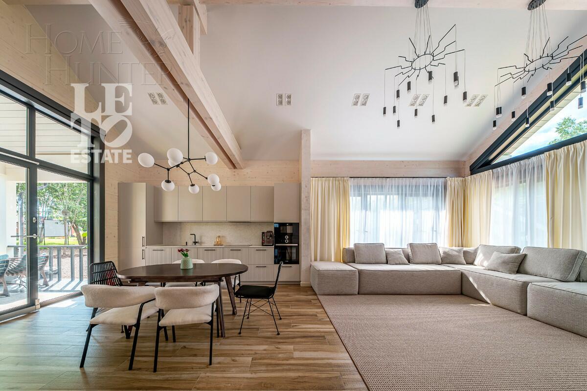 1-этажный коттедж 180 м² с отделкой