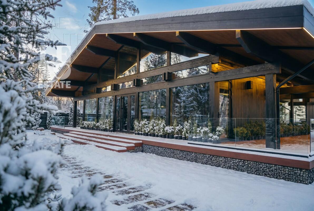 1-этажный коттедж 373 м² с отделкой