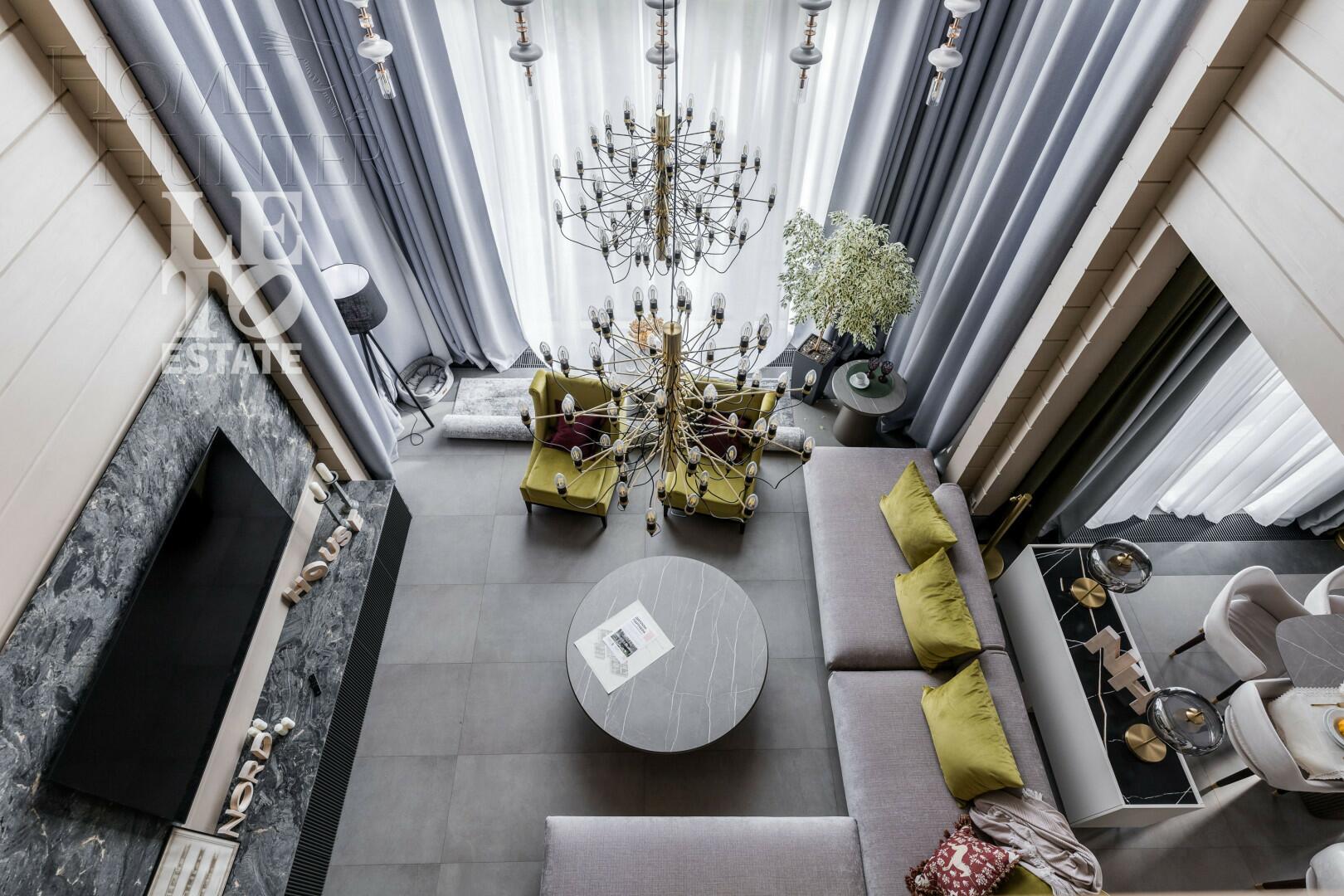 2-этажный коттедж 354 м² с отделкой