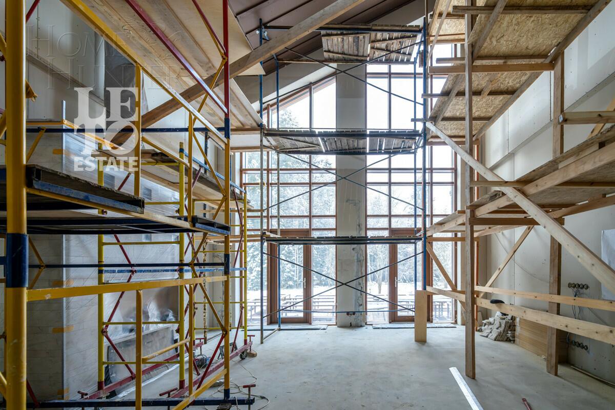 2-этажный коттедж 1 150 м² без отделки