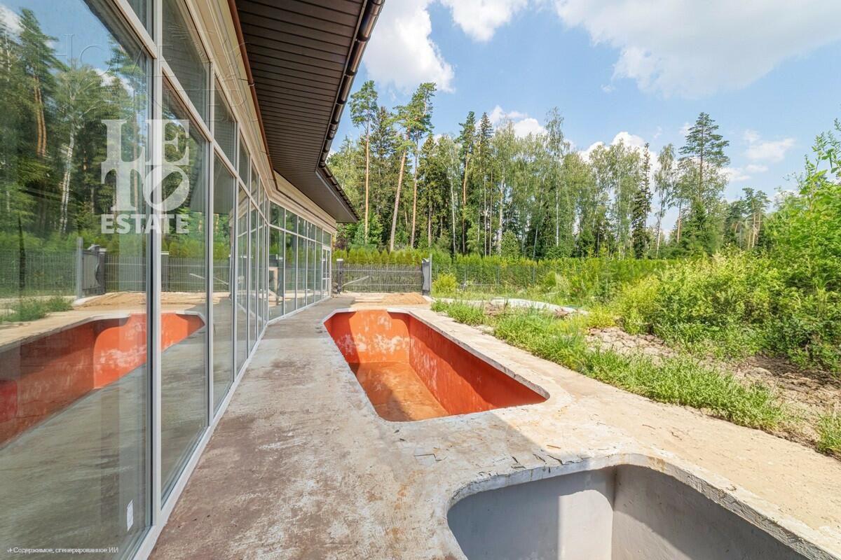 2-этажный коттедж 750 м² без отделки