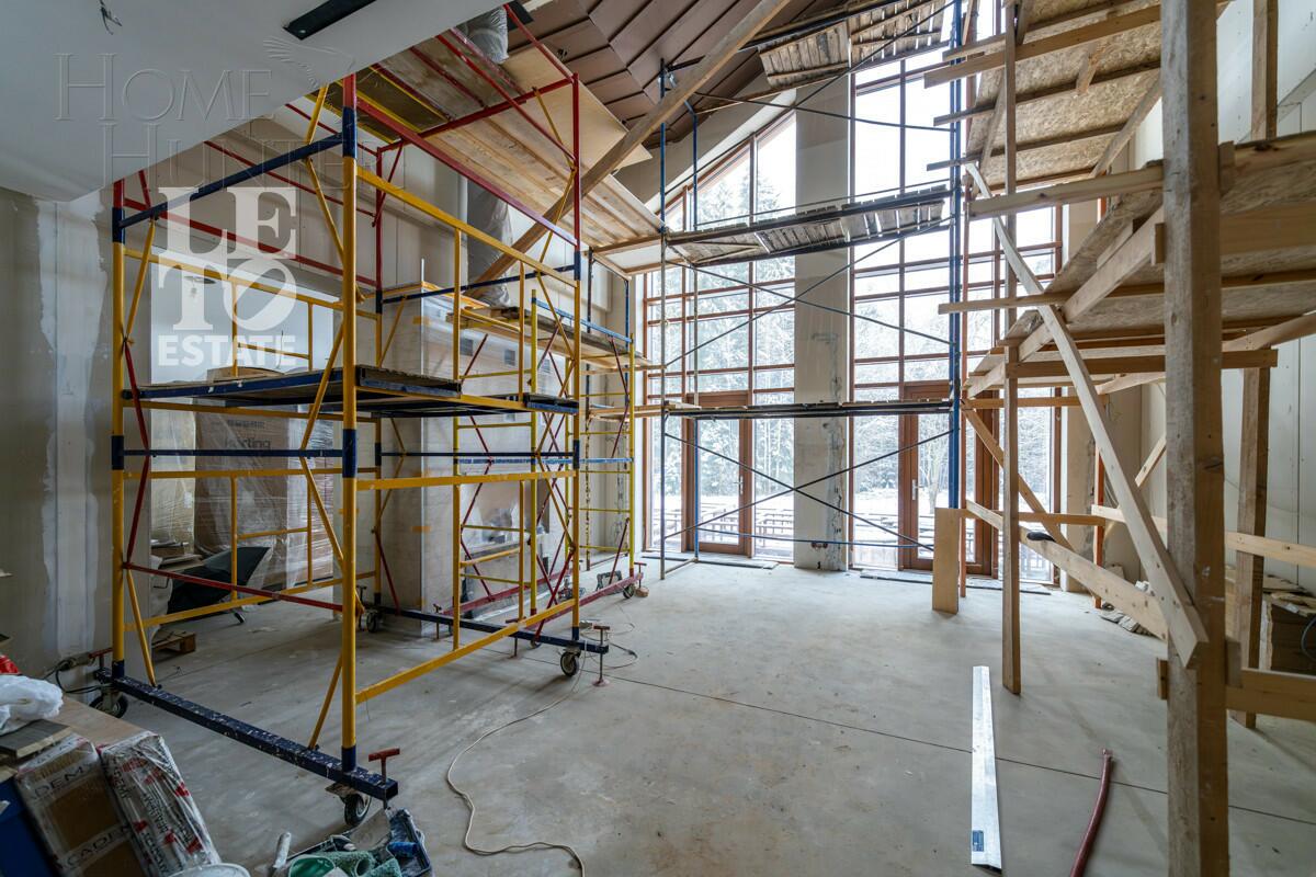 2-этажный коттедж 1 150 м² без отделки