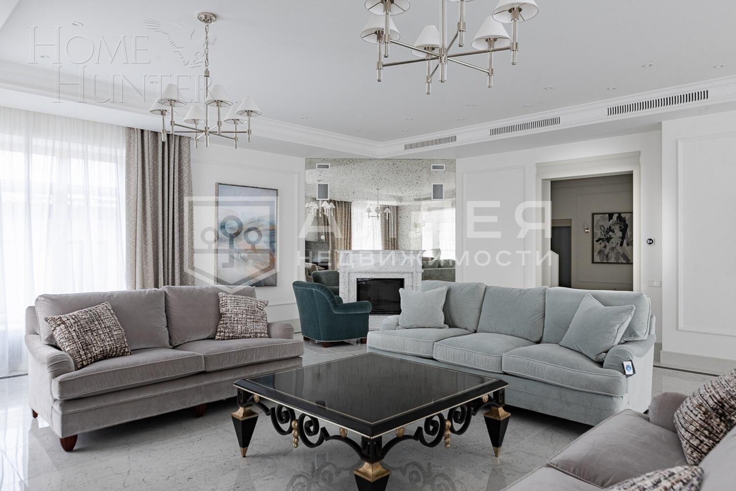 2-этажный коттедж 1 250 м² с отделкой