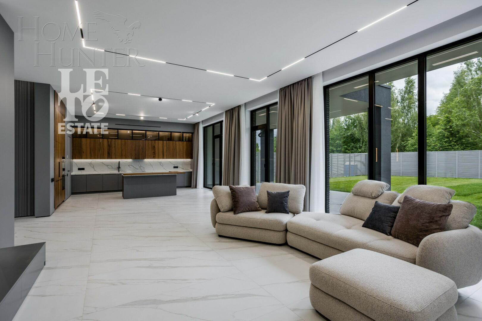 2-этажный коттедж 604 м² с отделкой