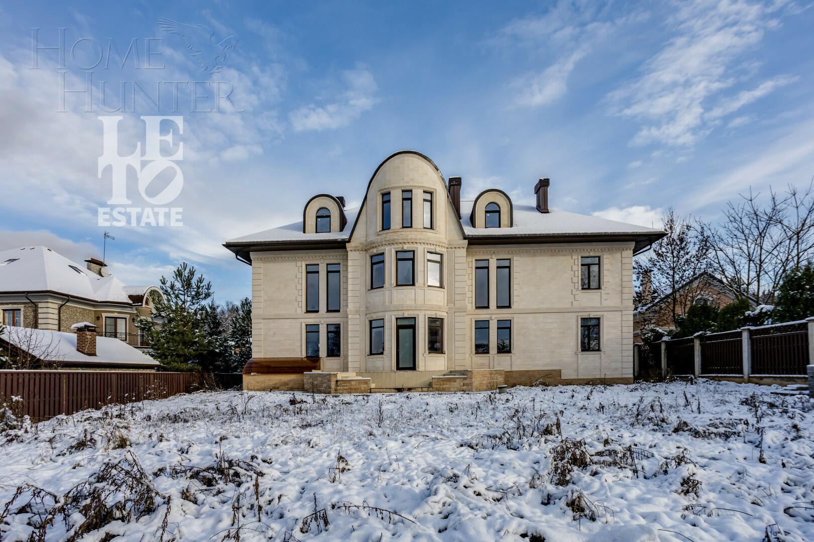 2-этажный коттедж 860 м² без отделки