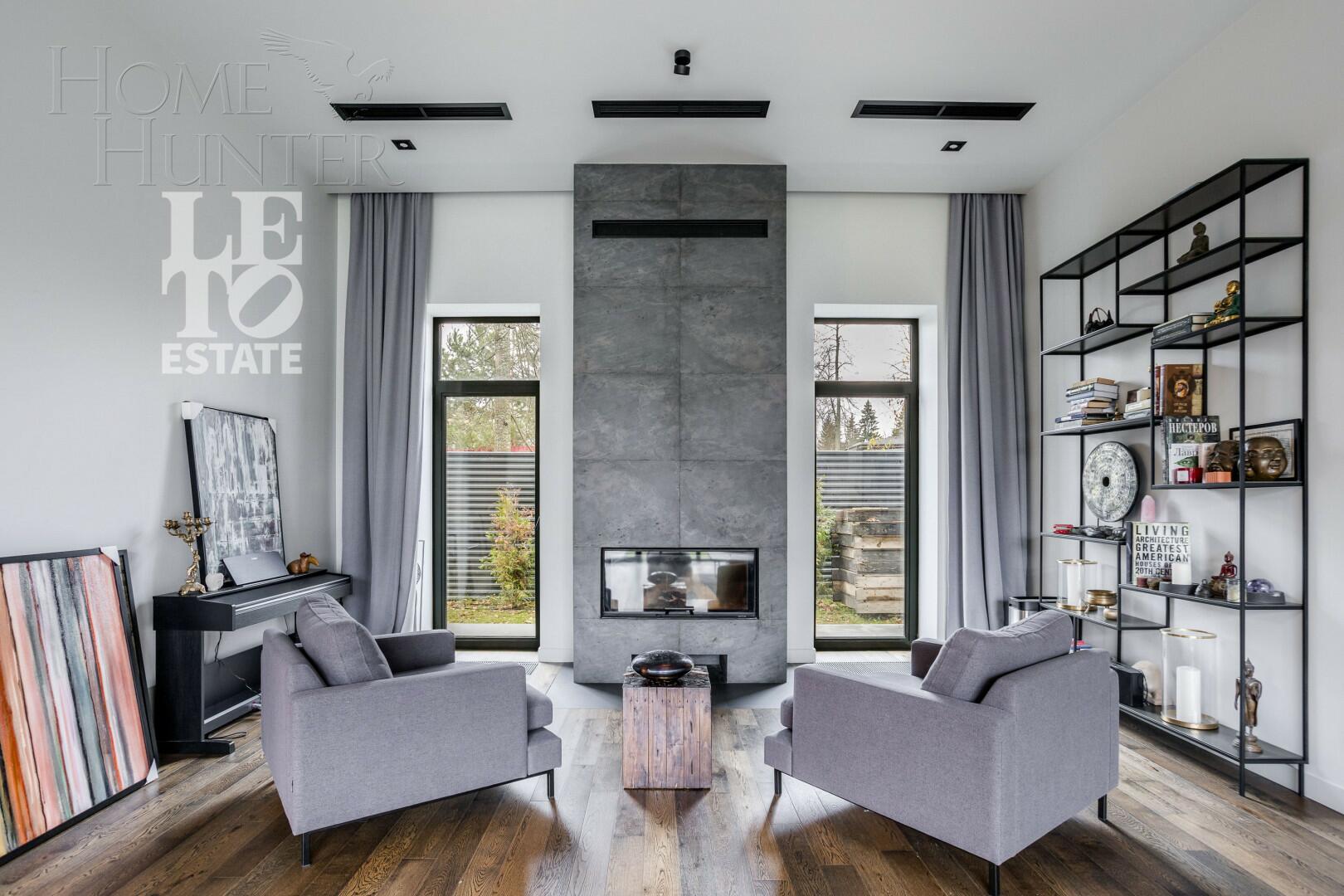 2-этажный коттедж 450 м² с отделкой