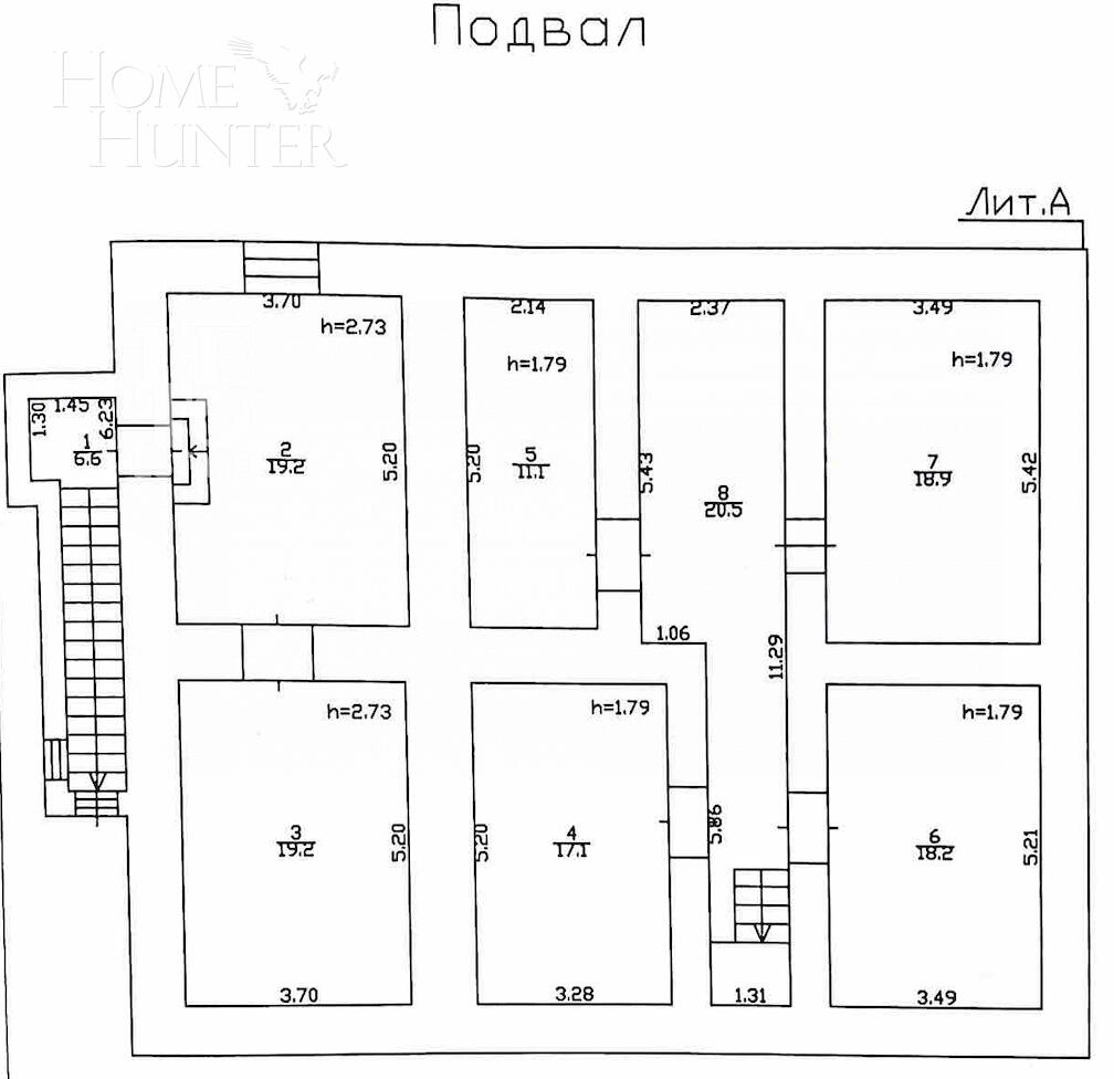 2-этажный коттедж 815 м² с отделкой