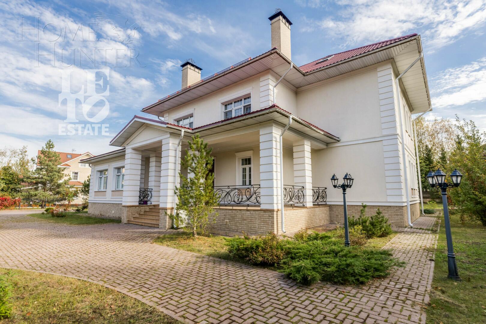 2-этажный коттедж 817 м² с отделкой